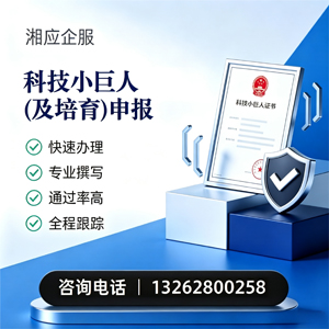 河北科技小巨人及培育企业申报服务