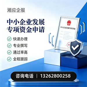 河北中小企业发展专项资金申报服务