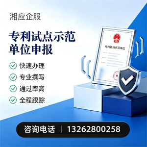 河北专利试点示范单位申报服务